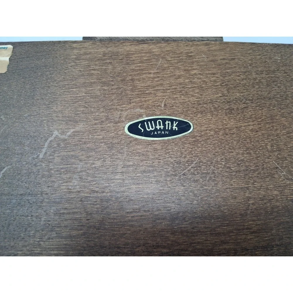 SWANK vintage wood